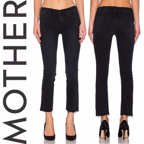 MOTHER Denim - Mother the rascal ankle snippet blackbird jeans 27